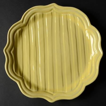 Pearl Yellow Salad/Dessert Plate by Frances Palmer