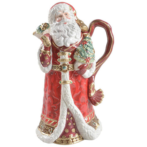 Renaissance Holiday Figural Pitcher