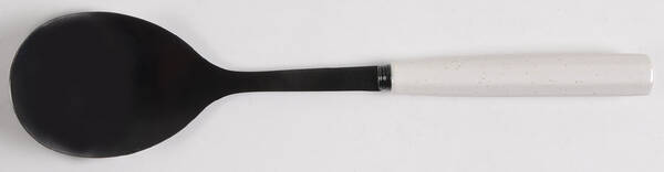 Farmstead White Serving Spoon