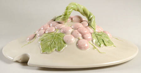 Grape Lid for Oval Tureen