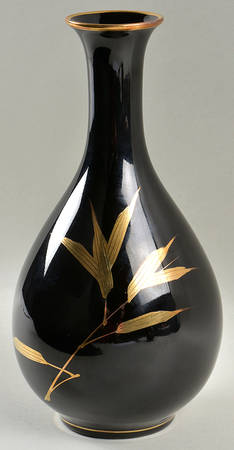 Bamboo Noir 9" Bud Vase