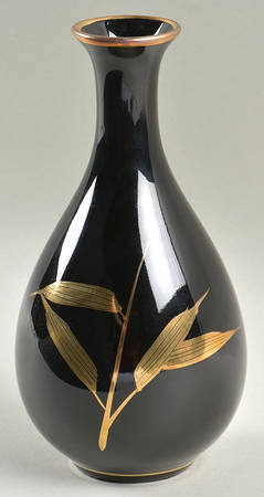 Bamboo Noir 6" Bud Vase