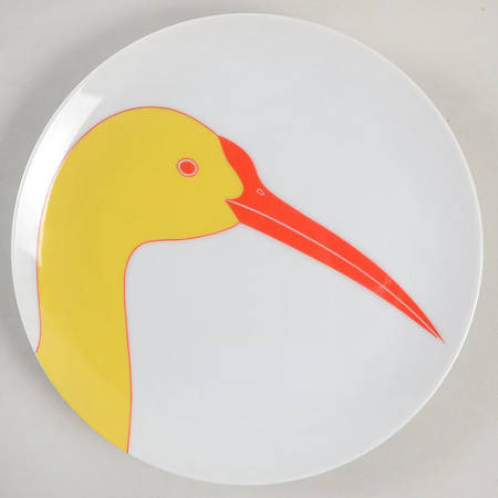 Birds of a Feather (White Background) by Fitz and Floyd