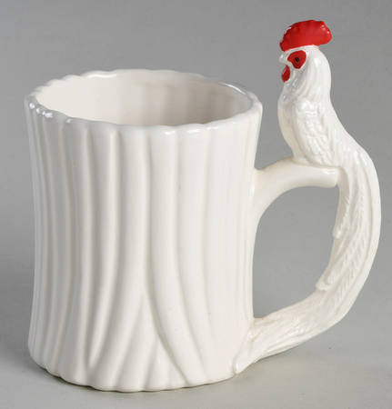 Long Feather Chicken by Fitz and Floyd