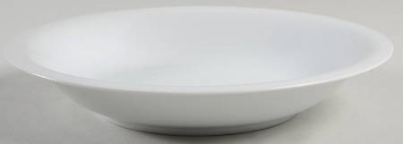 Rouleau White Coupe Soup Bowl