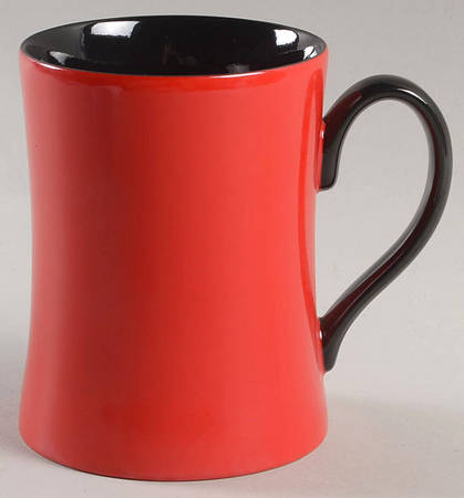 Total Color Spectrum-Two Tone-Red and Black by Fitz and Floyd
