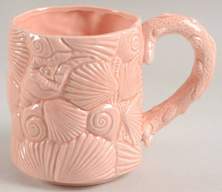 Island Shells Peach by Fitz and Floyd