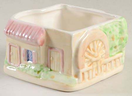 Village Green House Sugar Bowl No Lid