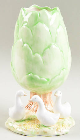 Village Green House 6" Vase