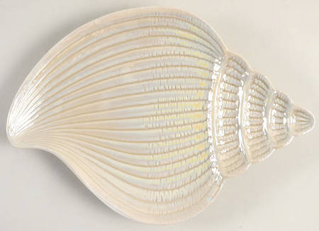 Shell  Putty Lustre by Fitz and Floyd