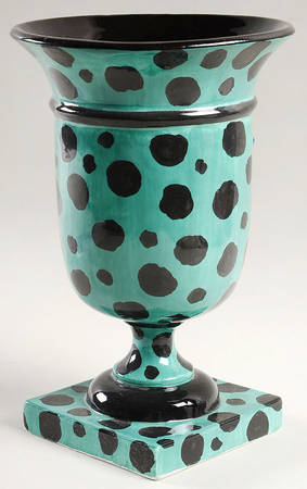 Leopard 9" Vase