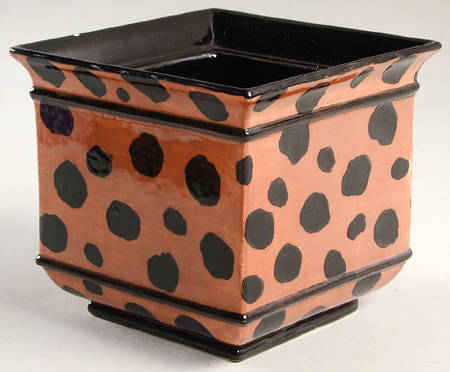 Leopard Square Box No Lid