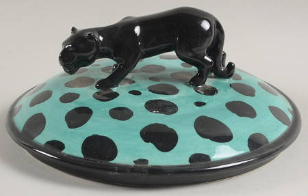 Leopard Lid for 7" Round Box