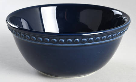 Delmar Dark Blue 7" Round Serving Bowl