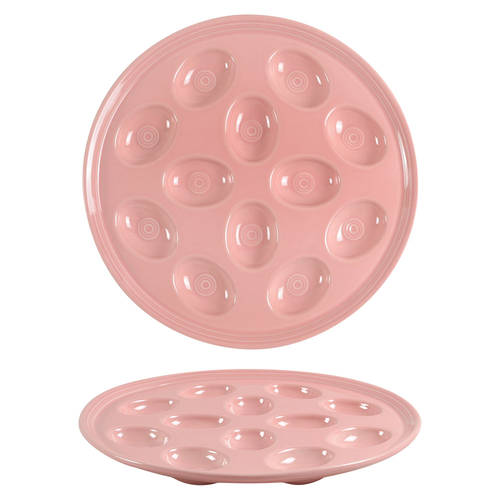 Fiesta Peony (Intro 2022) Deviled Egg Plate