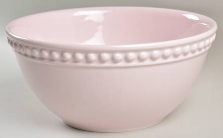 Delmar Pink 10" Large Salad Serving Bowl