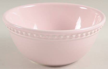 Delmar Pink 7" Round Serving Bowl