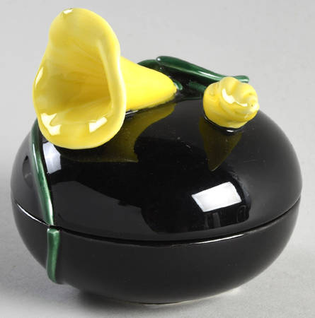 Morning Glory 3" Round Box & Lid by Fitz and Floyd
