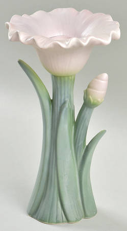 Poppy Flower 7" Candlestick