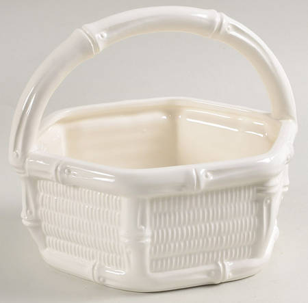 Bamboo 5" Handled Basket by Fitz and Floyd