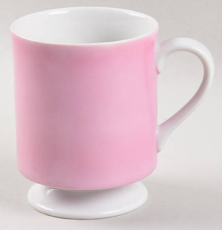 FIT195 Pink Mug by Fitz and Floyd