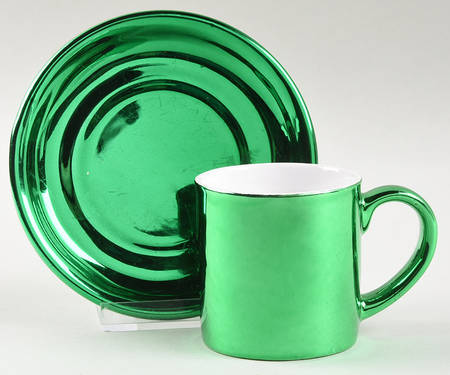 Green Metallic by Fitz and Floyd