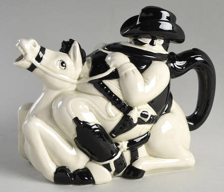 Wild West Teapot & Lid
