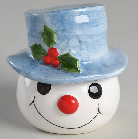 Snowman Candlebox with Lid
