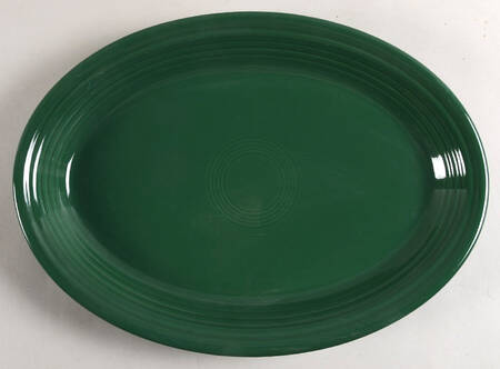 Fiesta Jade (Intro 2023) 13" Oval Serving Platter by Fiesta Tableware Company
