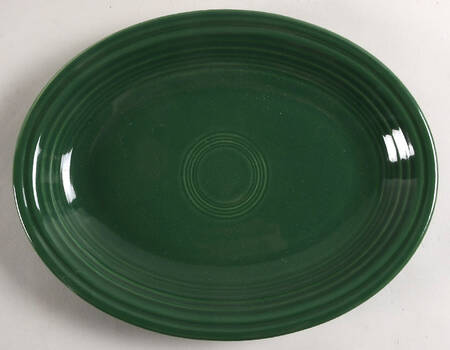 Fiesta Jade (Intro 2023) 11" Oval Serving Platter by Fiesta Tableware Company