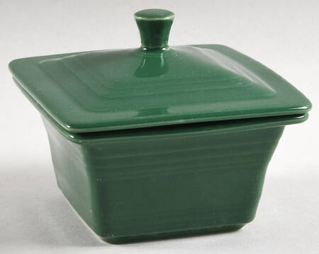 Fiesta Jade (Intro 2023) Square Box & Lid by Fiesta Tableware Company