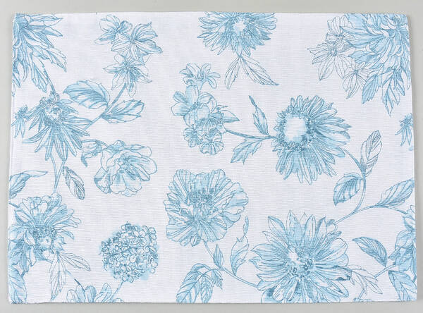 Fiesta Botanical Floral Cloth Placemat