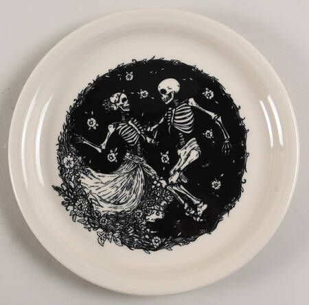 Fiesta Skeleton Duet by Fiesta Tableware Company