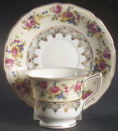Hostess Footed Demitasse Cup & Saucer Set