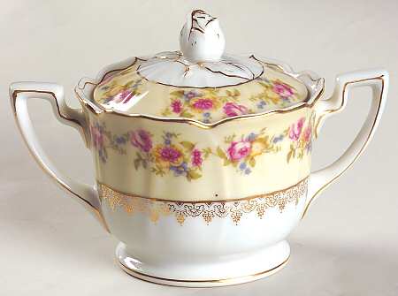 Hostess Sugar Bowl & Lid