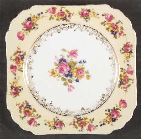Hostess Square Salad Plate