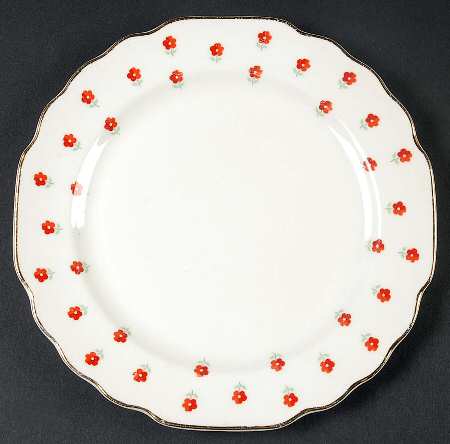 Blushing Rose Dalrymple (Lido) Bread & Butter Plate