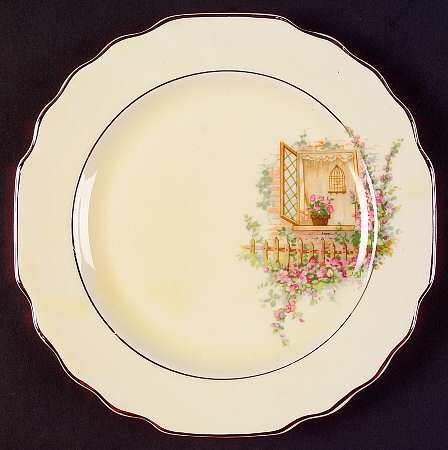 Breakfast Nook Bread & Butter Plate by WS George