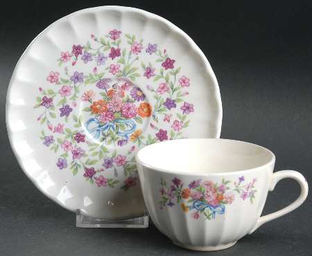 Fiesta Flat Cup & Saucer Set