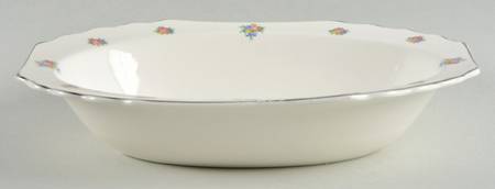 Priscilla 9" Oval Vegetable Bowl by WS George
