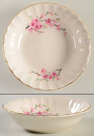 Peach Blossom (Bolero) Coupe Cereal Bowl