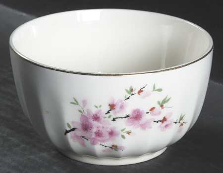 Peach Blossom (Bolero) Cranberry Bowl