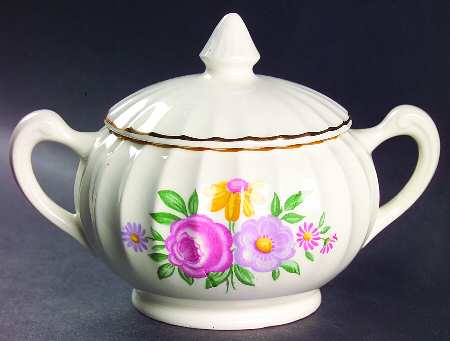 Romance Sugar Bowl & Lid