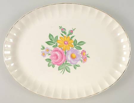 Romance 15" Oval Serving Platter