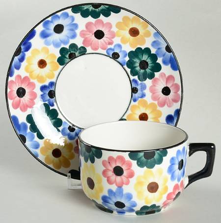 GGE1 Flat Cup & Saucer Set