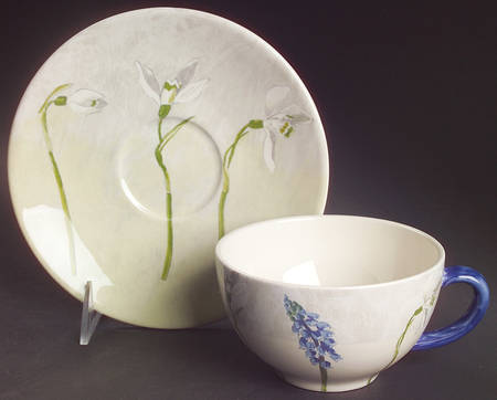 Alice Breakfast Cup & Saucer Set