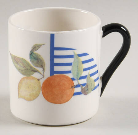 La Ronde Des Fruits Flat Demitasse Cup