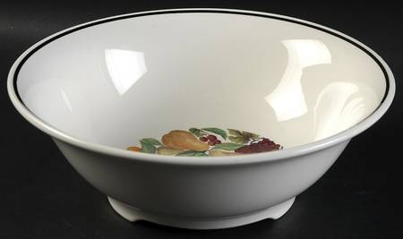 La Ronde Des Fruits 8" Round Vegetable Bowl