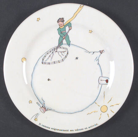 Le Petit Prince Salad/Dessert Plate