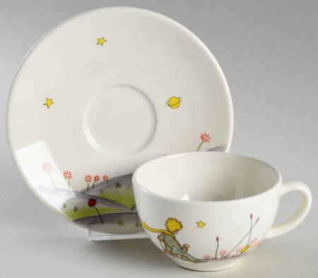 Le Petit Prince Flat Cup & Saucer Set